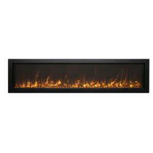 Panorama slim smart electric indoor outdoor fireplace