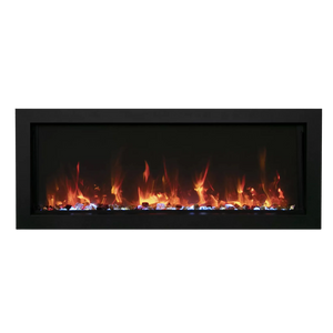 Panorama xtraslim full view smart electric indoor outdoor fireplace