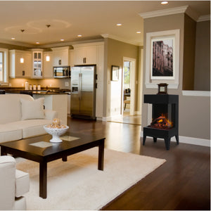 The cube lumina smart electric fireplace