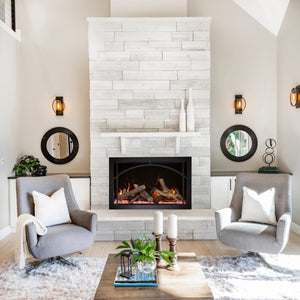 Traditional lumina indoor outdoor smart electric fireplace