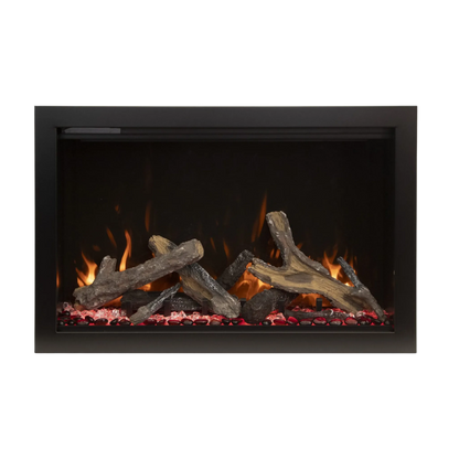Traditional lumina indoor outdoor smart electric fireplace