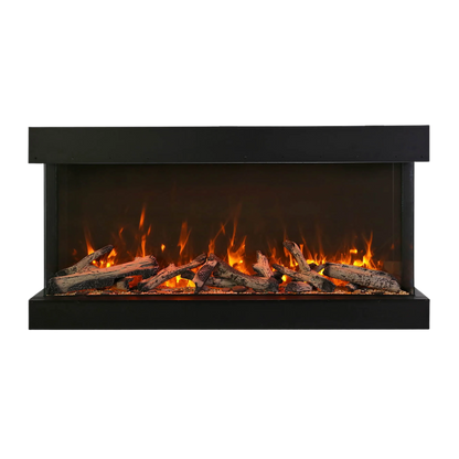 Tru view extra tall lumina indoor outdoor 3 sided smart electric fireplace