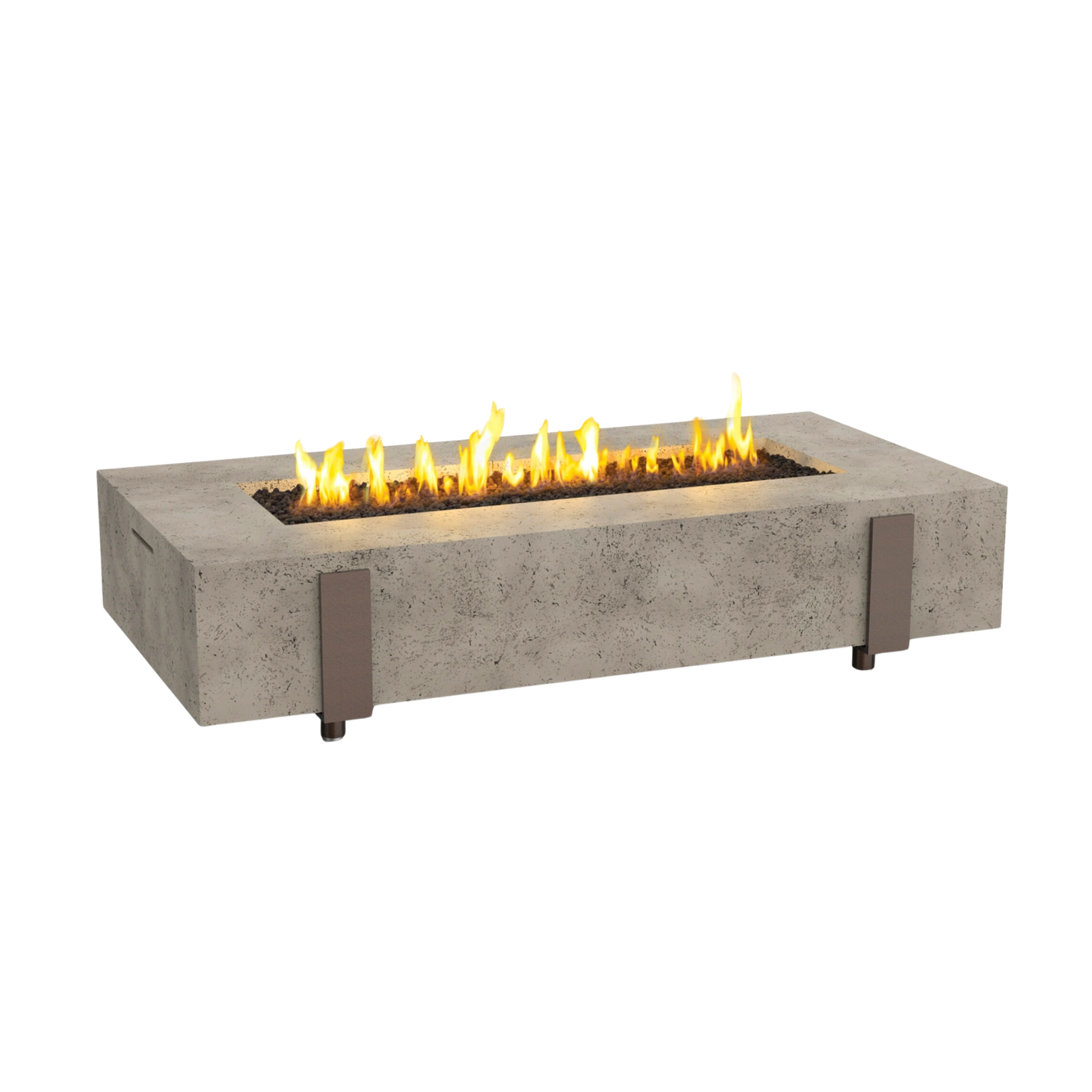 American Fyre Design Long Iron Saddle Firetable