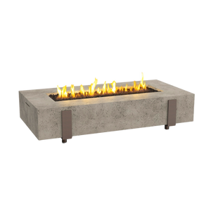 Long iron saddle firetable - Propane