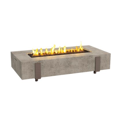 American Fyre Design Long Iron Saddle Firetable