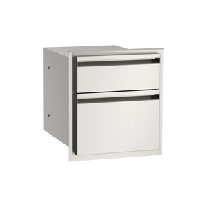 Door With Double Drawer Combo