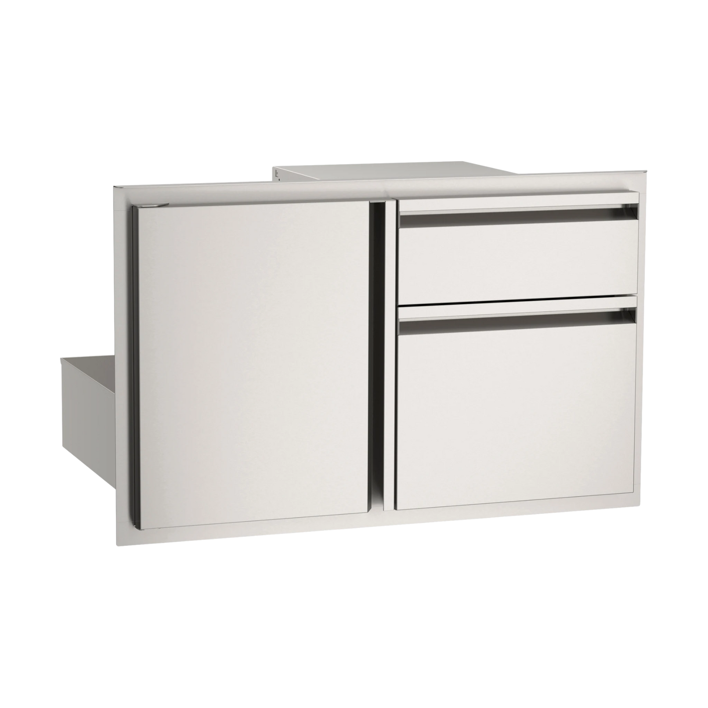 Door With Double Drawer