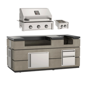 Island Bundle with T-Series Grill and Double Side Burner
