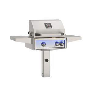 L-Series Built-In Grill With In-Ground Post Base