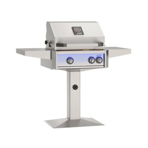 L-Series Built-In Grill With Patio Post Base