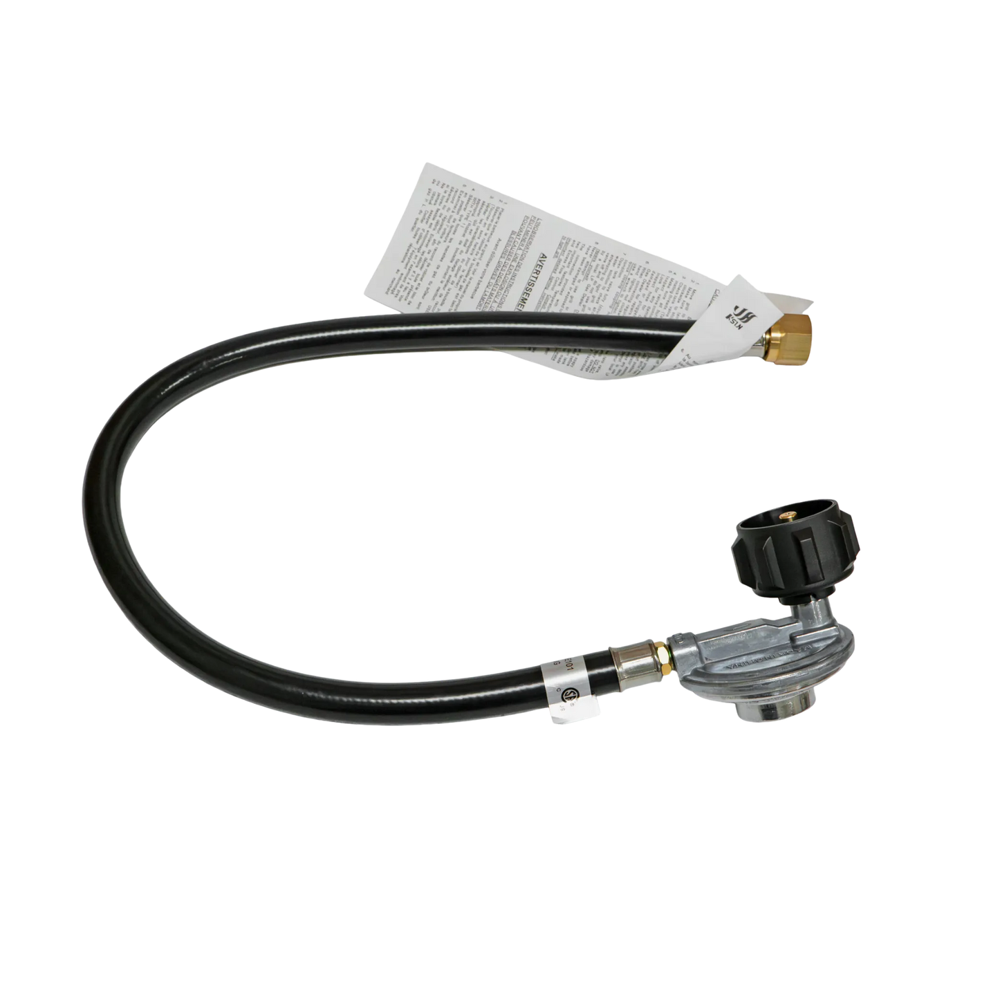 Propane To Natural Gas Hose With Regulator