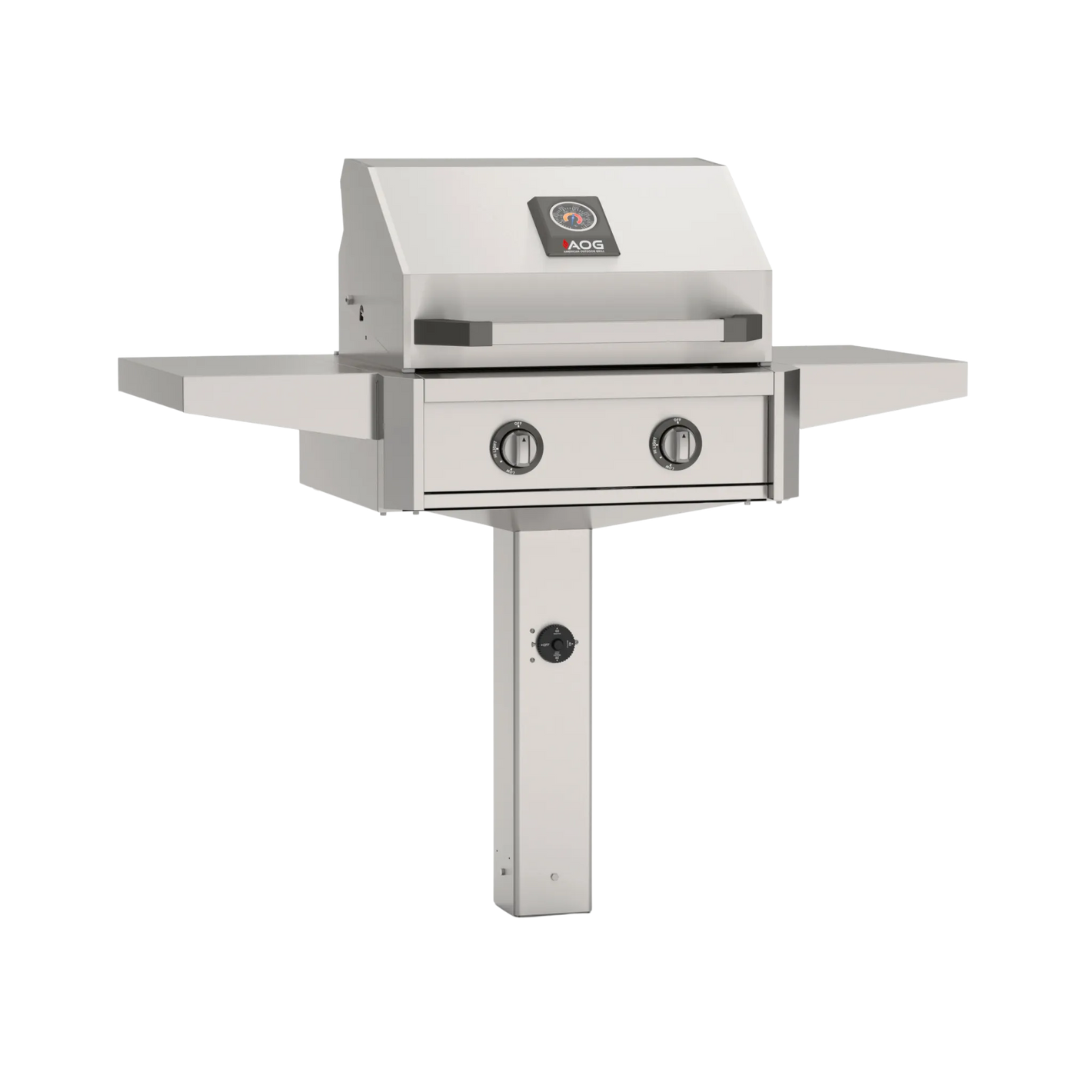 T-Series Built-In Grill With In-Ground Post Base