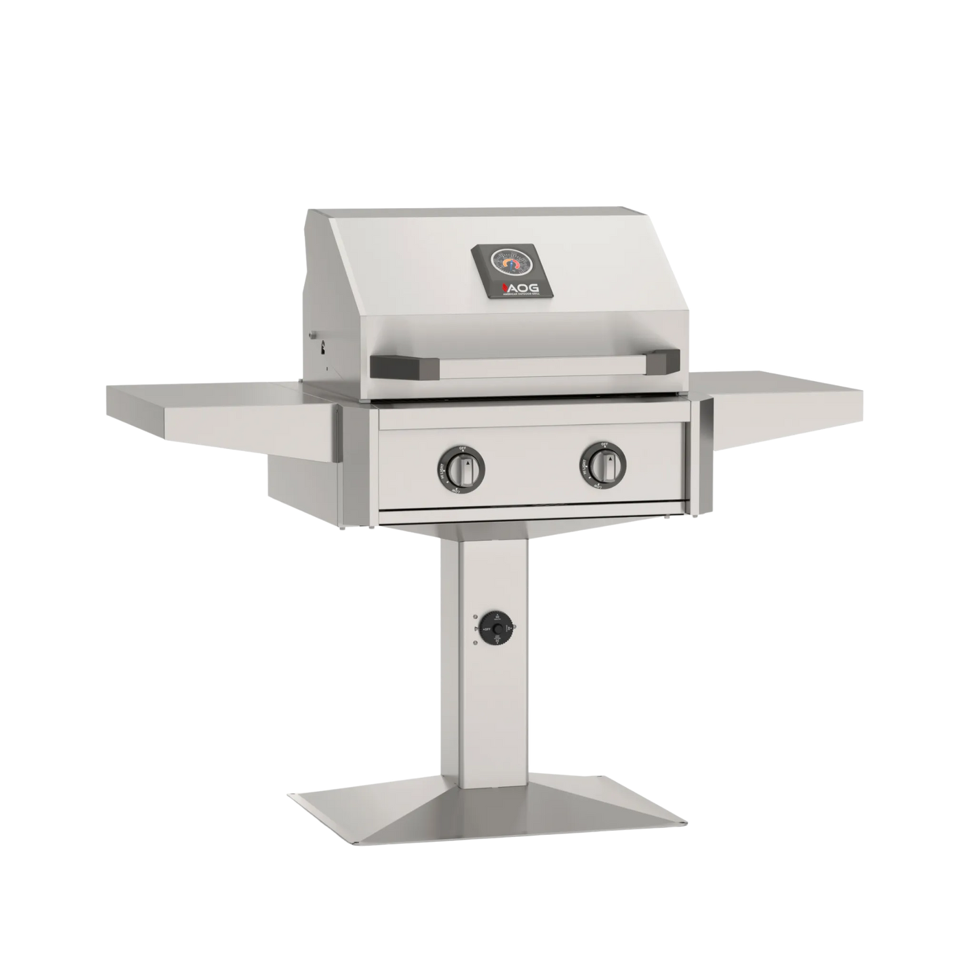 T-Series Built-In Grill With Patio Post Base