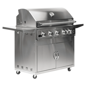 B Series 40″ On Cart Gas Grill Head – Loaded Edition