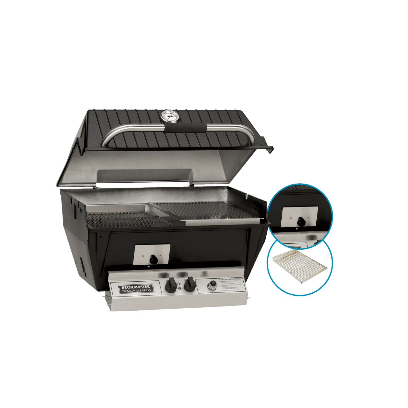 Premium Q3X Gas Grill Head
