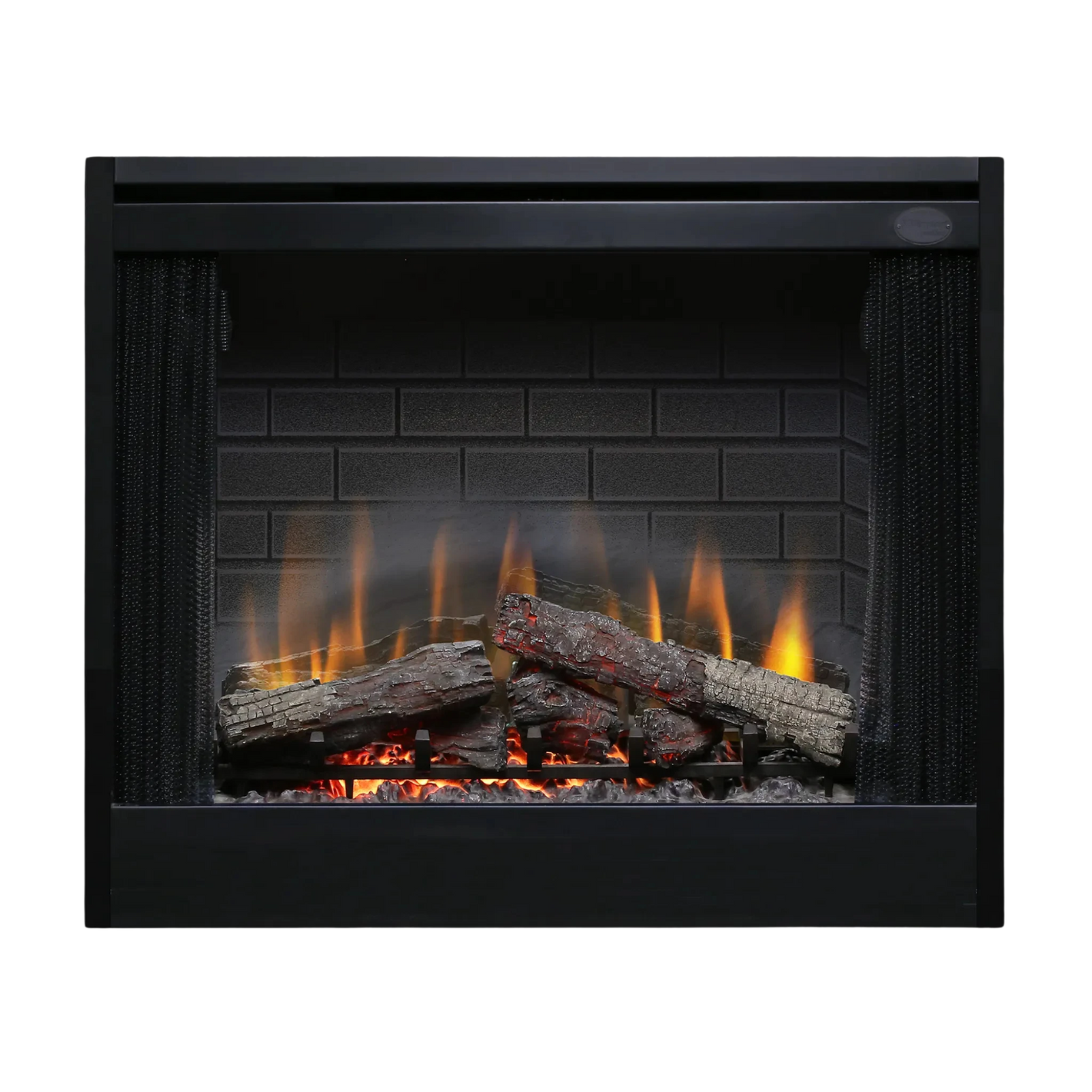 Deluxe built-in electric firebox
