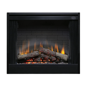 Deluxe built-in electric firebox