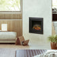 Deluxe built-in electric firebox