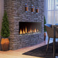 Ignite bold built-in linear electric fireplace