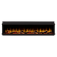 Ignite ultra built-in linear electric fireplace