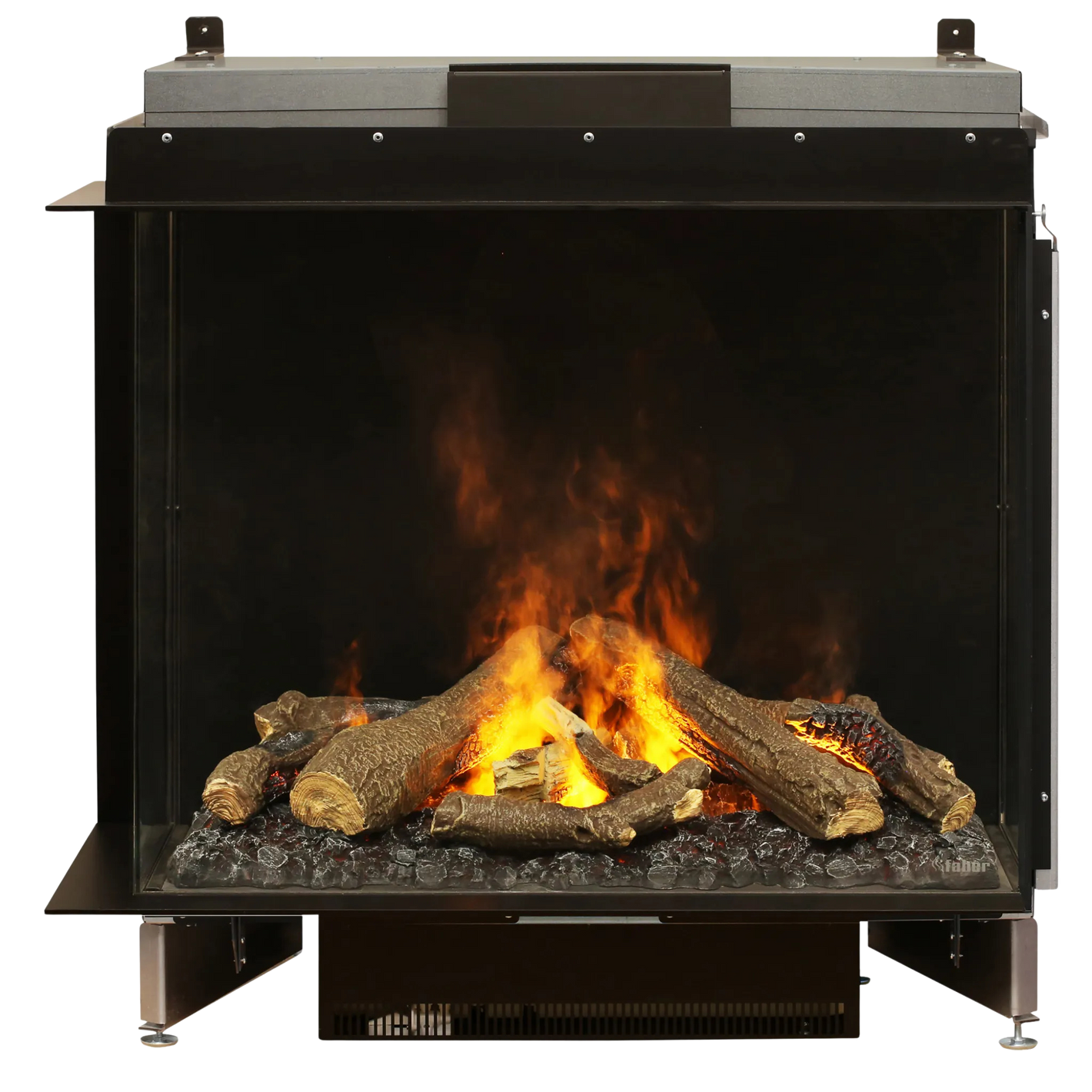 Optimyst e-matrix built-in water vapor fireplace