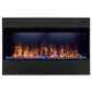 Optimyst linear water vapor fireplace