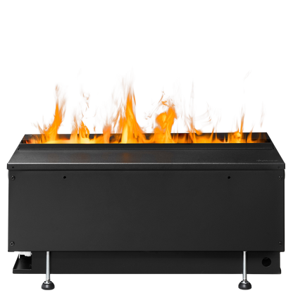 Optimyst rgb cassette 20 inch built-in water vapor fireplace