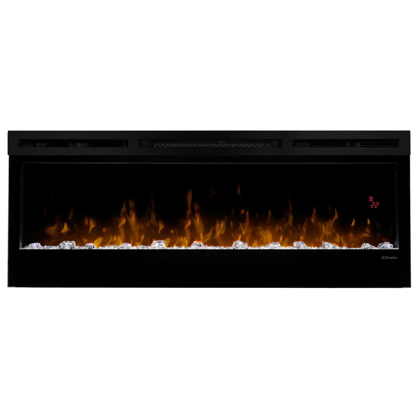 Prism linear electric fireplace