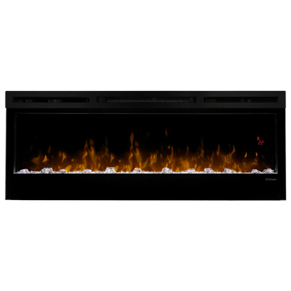 Prism linear electric fireplace