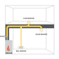 Regency City Series Seattle See-Through Gas Fireplace