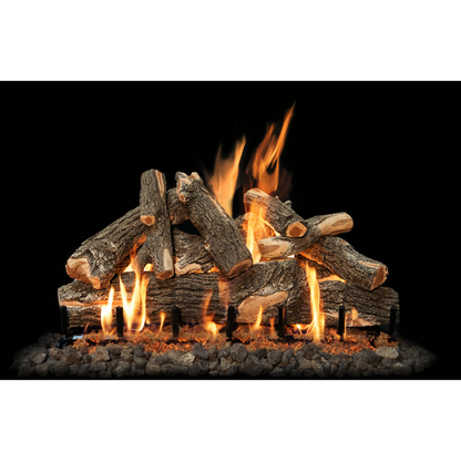 Arizona weathered oak gas log set