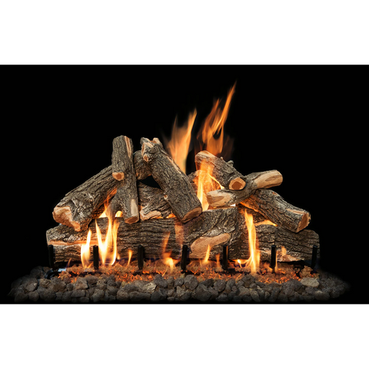 Arizona weathered oak gas log set