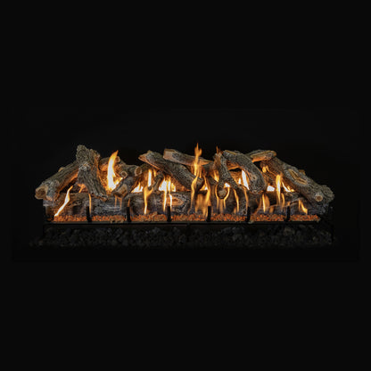 Arizona weathered oak gas log set