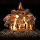 Arzn weathered oak see-through gas log set