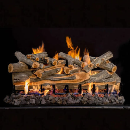 Juniper see-through gas log set