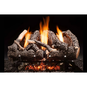 Ember glow heritage char vent free gas logs