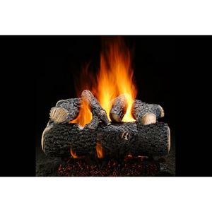 Grand oak fresh cut vented gas logs