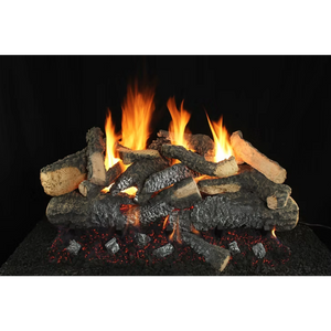 Kodiak timbers double stack large vented gas logs