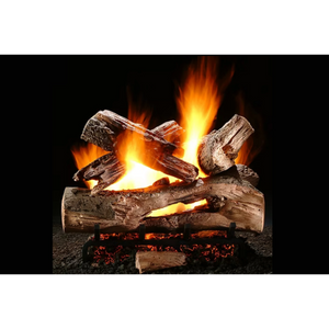 Mountain timber fresh cut vented gas logs