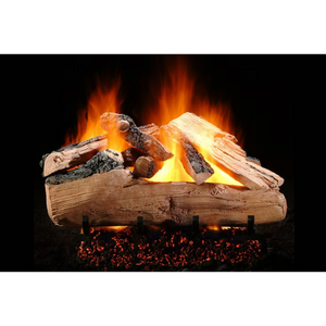 Western pine fresh cut vented gas logs