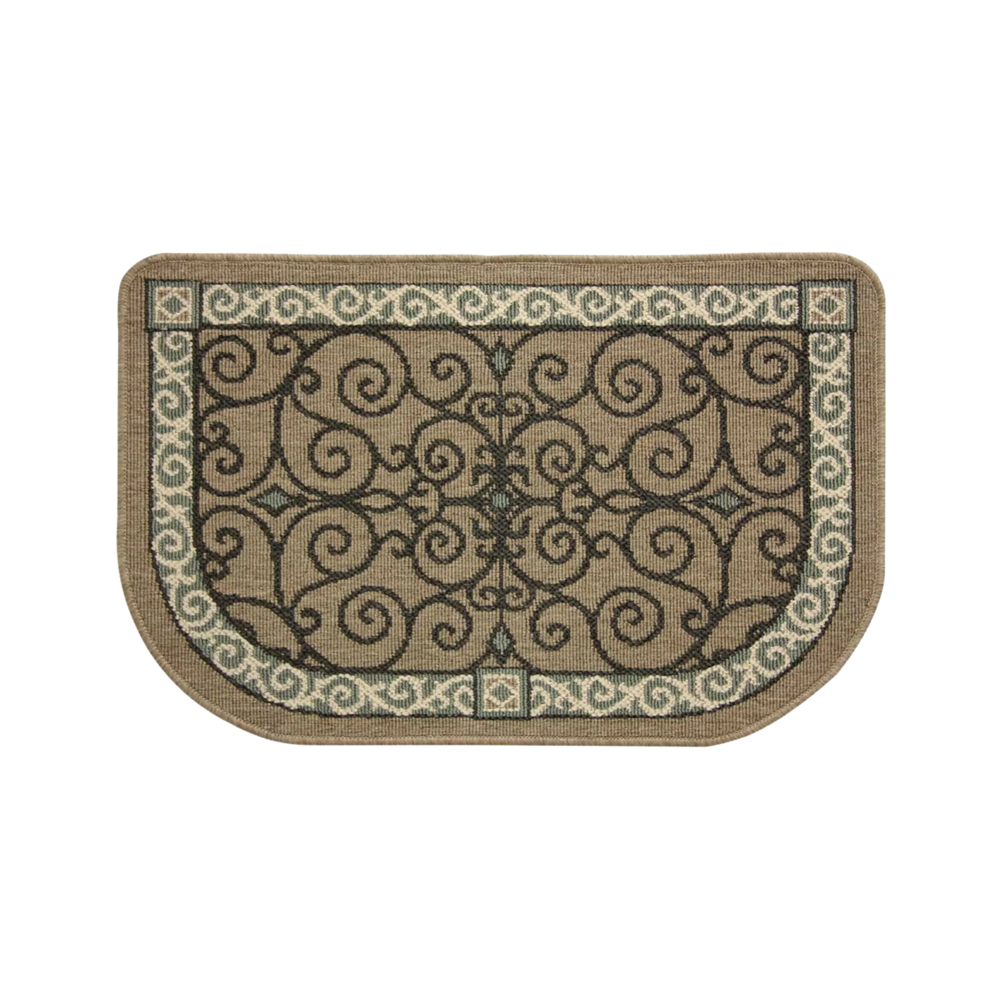 Eastly Scroll Hearth Rug