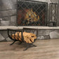 Iron Weave Log Holder