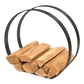 Modern Wood Holder Black