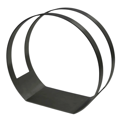 Modern Wood Holder Black