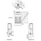 Ashland open wood fireplace