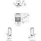 Castlewood outdoor wood fireplace