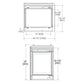 Corner series direct vent gas fireplace