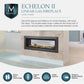 Echelon II direct vent gas fireplace