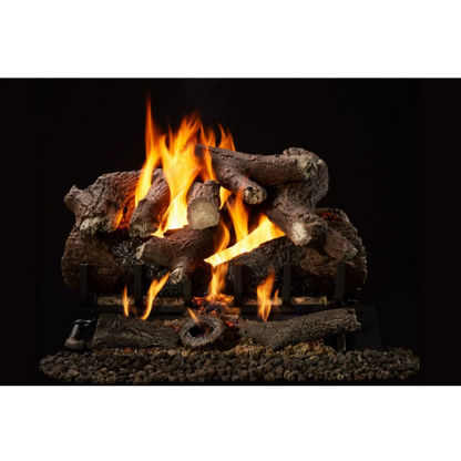 Heritage oak indoor gas log set