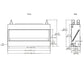 Lanai outdoor gas fireplace